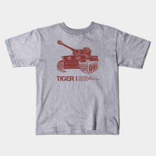 Tiger 1 | World War 2 Tank Kids T-Shirt